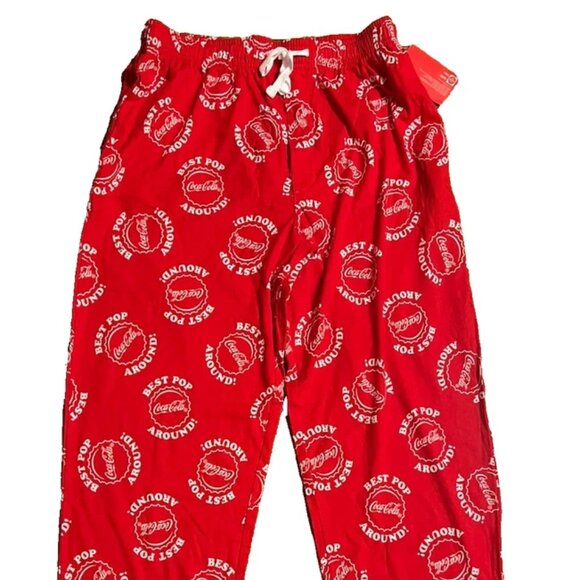 NWT Best Pop Around Coca Cola Lounge Pants PJs - Men's Medium - Picture 2 of 4